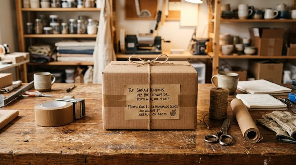 Packing and shipping